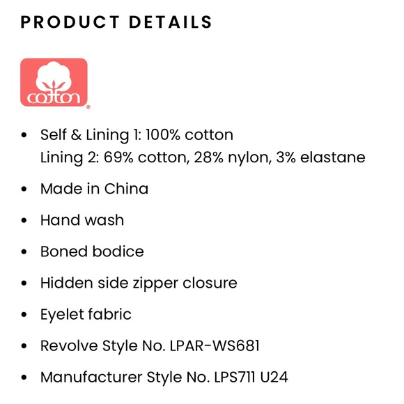 NWT LPA Aria Top in White Strapless Top - Picture 5 of 5